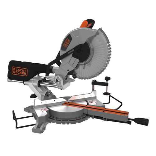 2100W 254mm Single Bevel Slide Mitre Saw BES710 BLACK+DECKER