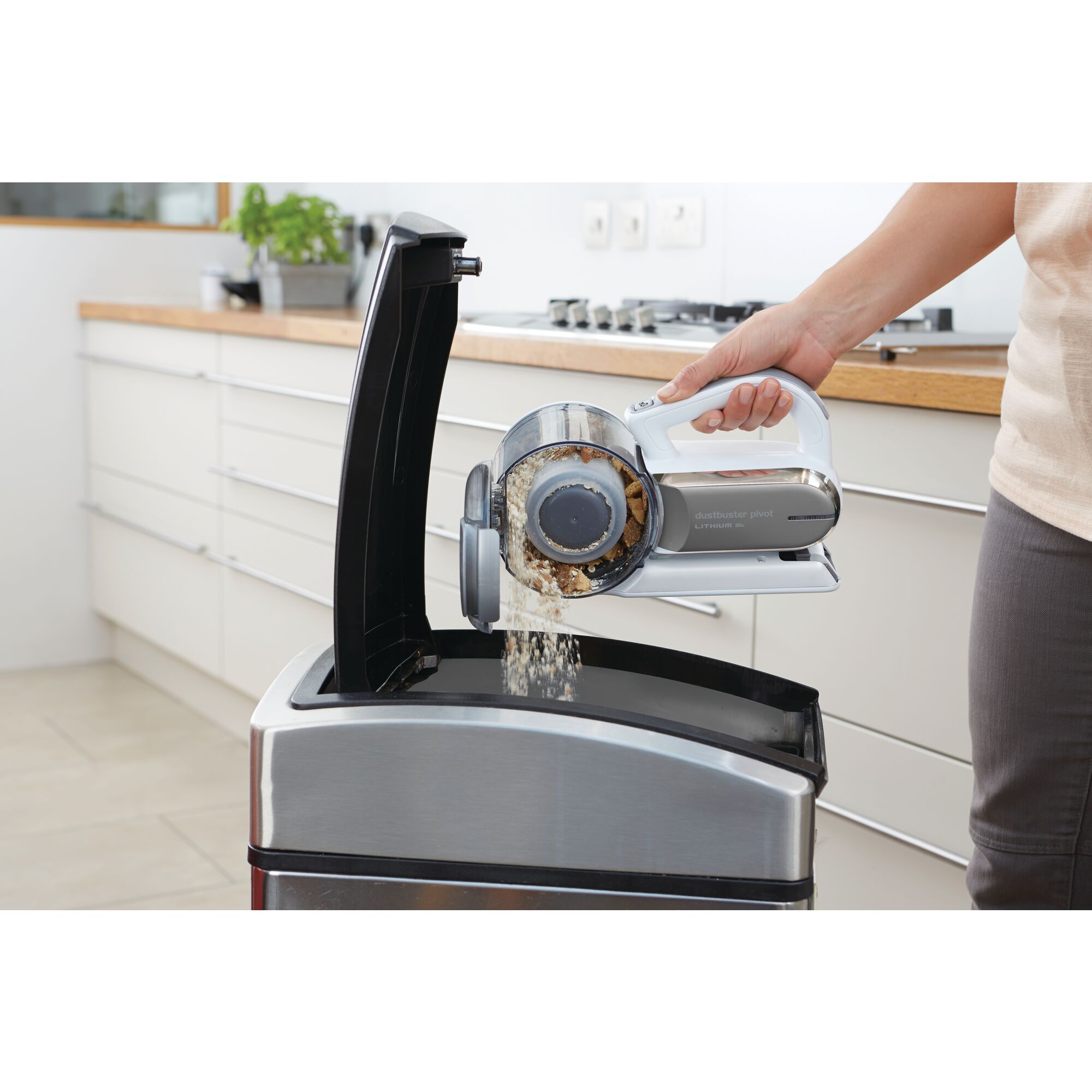 18V Lithium-ion dustbuster® Pivot Hand 